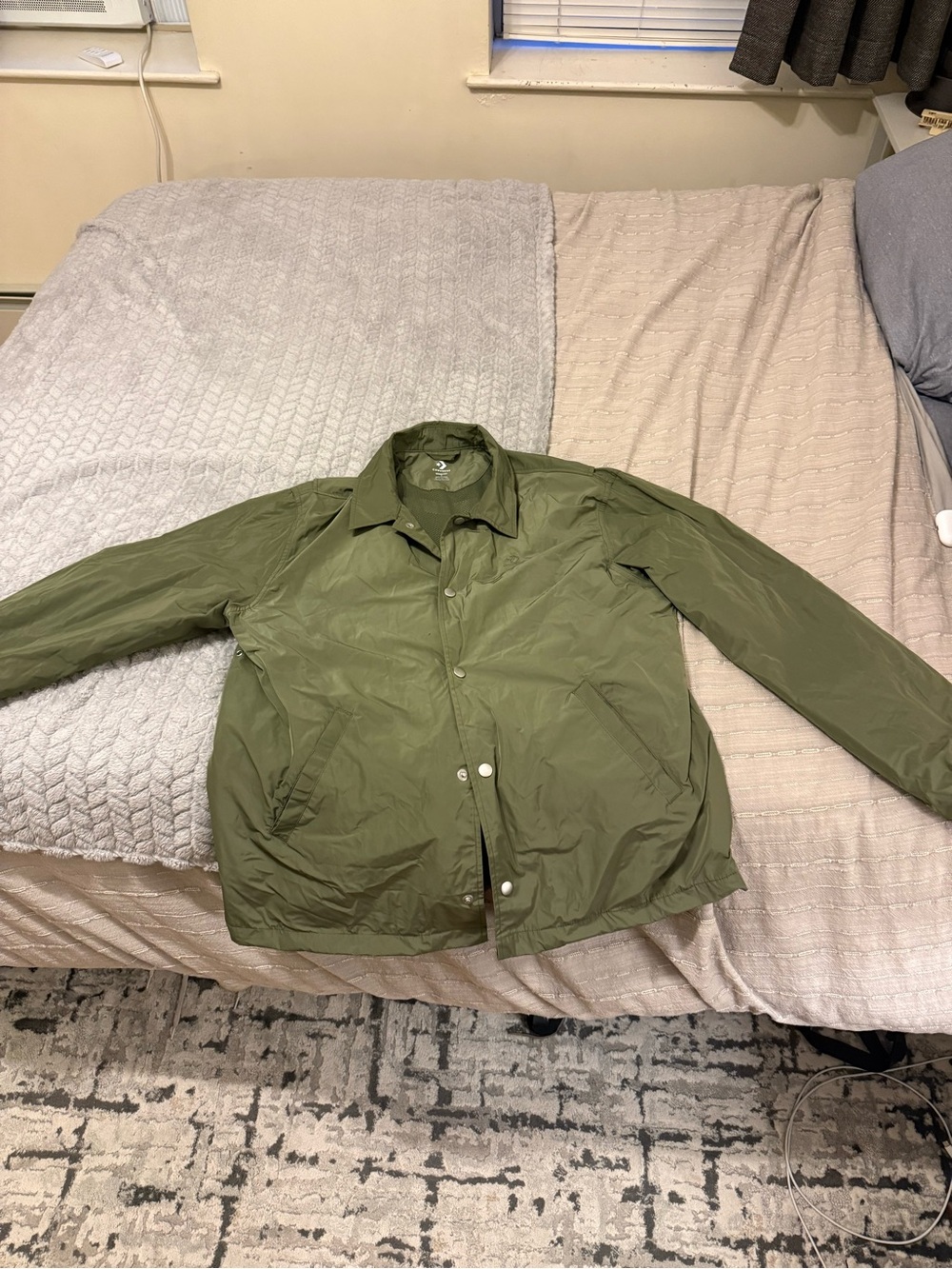 NWT Army Green Converse Jacket